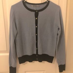 Cardigan Women’s Cashmere Blue brand NEW long sleeve Beatiful